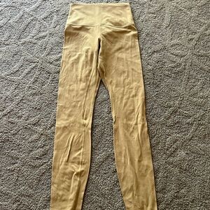 High-Waisted Tan Leggings